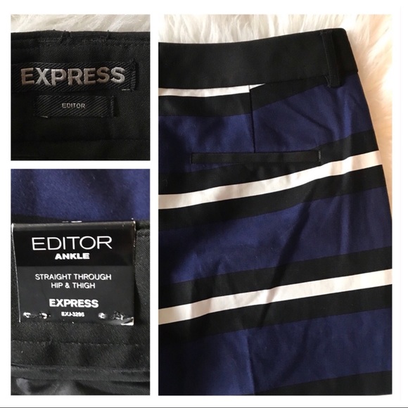 NWT | Express | Editor Ankle Suit Pant - Picture 3 of 3